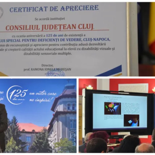 Liceul pentru Deficienți de Vedere Cluj a sărbătorit 125 de ani de educație specială
