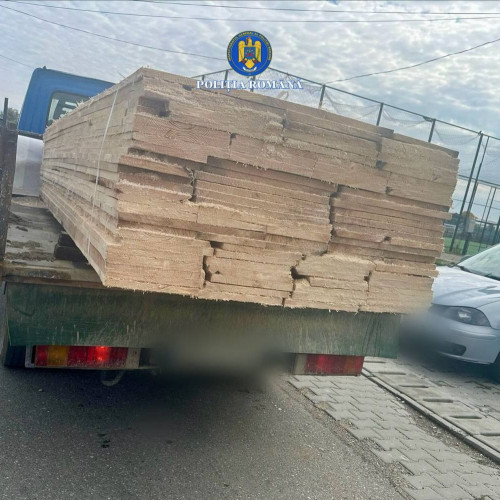 Acțiune a polițiștilor în Dâmbovița pentru verificarea transportului de mărfuri
