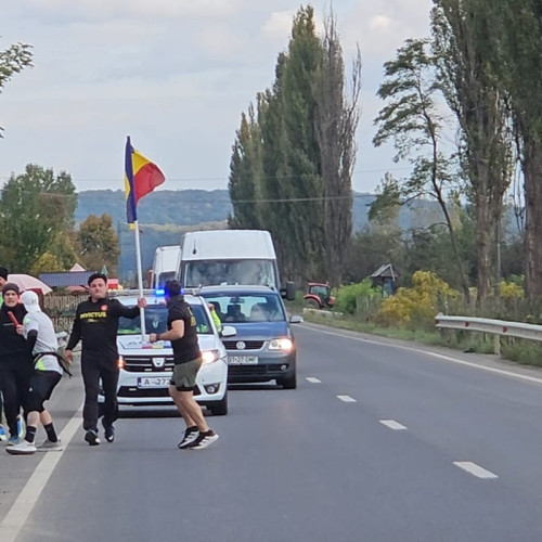 Ștafeta Veteranilor Invictus a ajuns la Botoșani după un traseu de peste 50 km