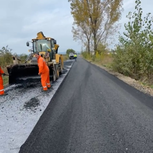 Consiliul Județean Vrancea modernizează drumurile DJ 205R și DJ 205S