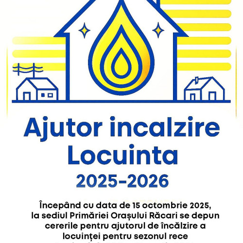 Primăria Răcari începe colectarea cererilor pentru ajutorul de încălzire sezonier