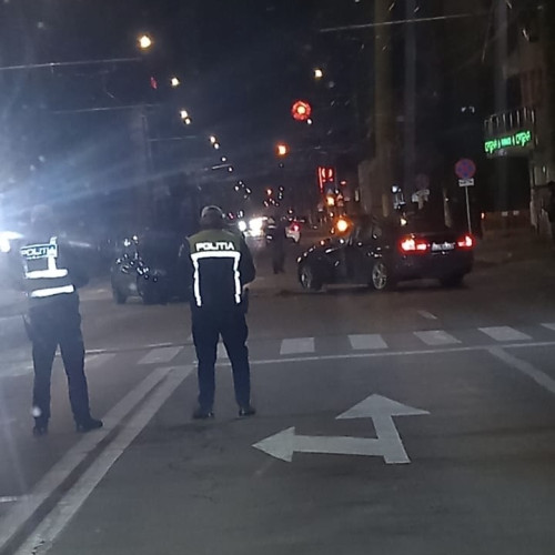 Accident grav la Târgu Jiu în intersecția dintre Bulevardul Ecaterina Teodoroiu și strada 11 Iunie