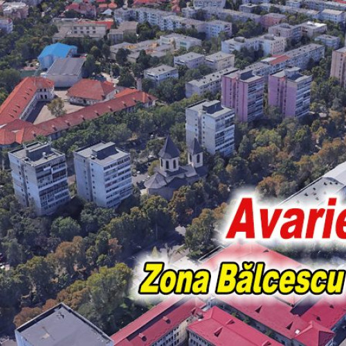 Inundație la intersecția Spiru Haret cu N. Bălcescu, intervenție nocturnă a Companiei de Apă