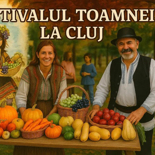 Peste 65 de producători locali participă la Festivalul Toamnei de la Cluj