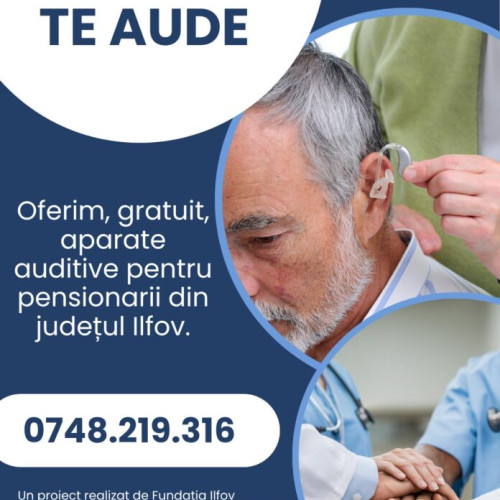 Ilfov lansează campania „Ilfov te aude” pentru seniorii cu probleme de auz