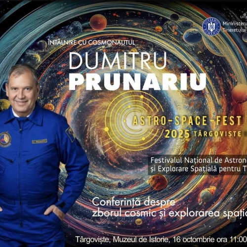 Astro-Space-Fest 2025 aduce astronomie și explorare spațială la Târgoviște și Runcu