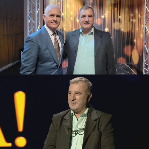 Gabriel Ștefan Papuc, din Novaci, a participat la emisiunea „Câștigă România” de la TVR1