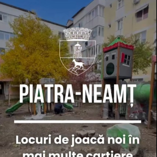 Primarul din Piatra Neamț anunță noi locuri de joacă adaptate pentru copiii cu dizabilități
