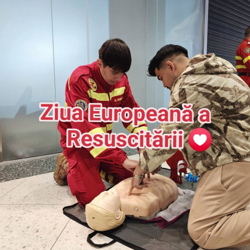 ISU Dâmbovița susține campania Zilei Europene a Resuscitării