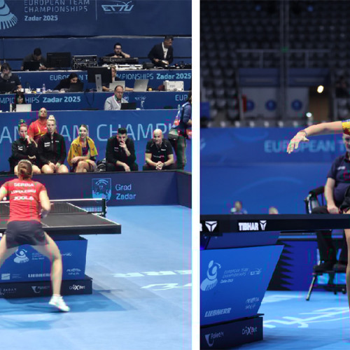 România s-a calificat în sferturile Campionatului European de tenis de masă 2025