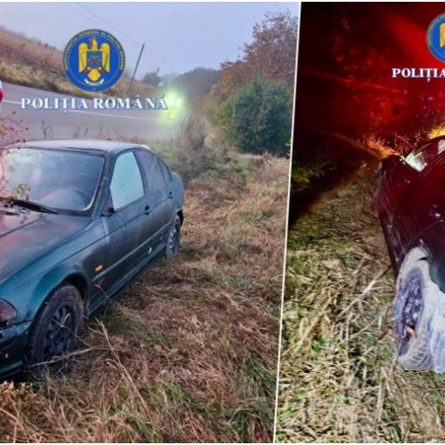Tânăr reținut în Bacău după ce a condus fără permis și cu număr fals de înmatriculare