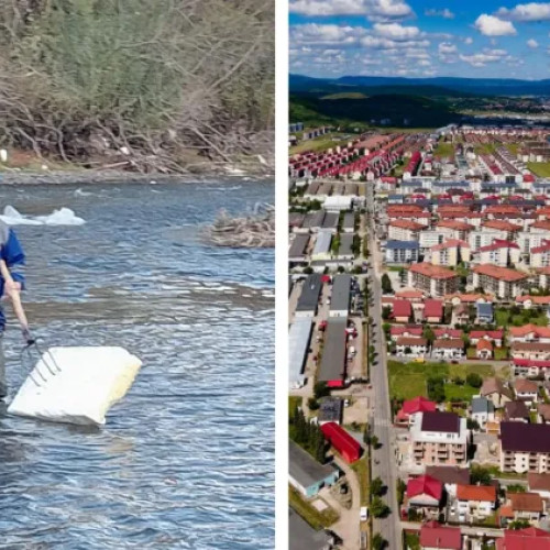 Florești demarează un proiect pentru curățarea Someșului Mic de deșeuri plutitoare