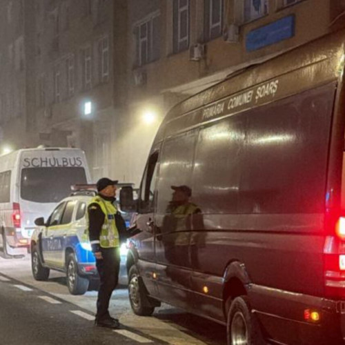 Razie a polițiștilor brașoveni pentru prevenirea accidentelor rutiere