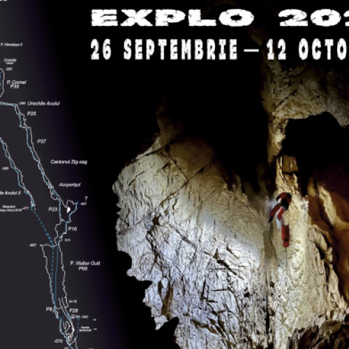 Tabăra internațională din Piatra Craiului a stabilit un nou record de adâncime în Avenul de sub Vârful Grind