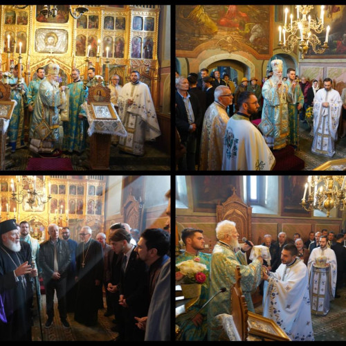 Mitropolitul Nifon a hirotonit un nou diacon la Paraclisul Kretzulescu din Târgoviște