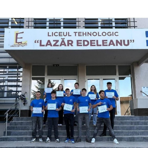 Elevii din Năvodari premiați pentru promovarea valorilor europene în școală