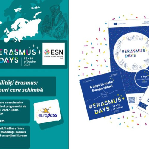 Liceul Miron Costin din Iași a marcat Erasmus Days 2025 prin activități interculturale diverse