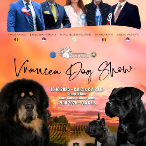 Vrancea Dog Show 2025 începe la complexul Boema din comuna Vânători
