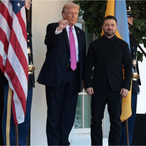 Donald Trump laudă ținuta lui Volodimir Zelenski la Casa Albă