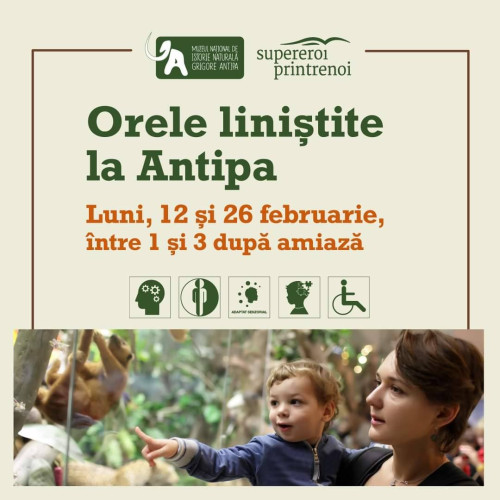 Muzeul "Grigore Antipa" din București oferă un program special de vizitare pentru persoanele cu nevoi speciale