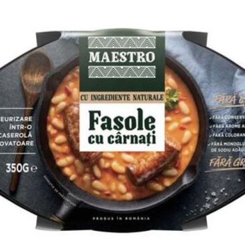 Retragere de la comercializare a produsului fasole cu cârnați din magazinele Carrefour