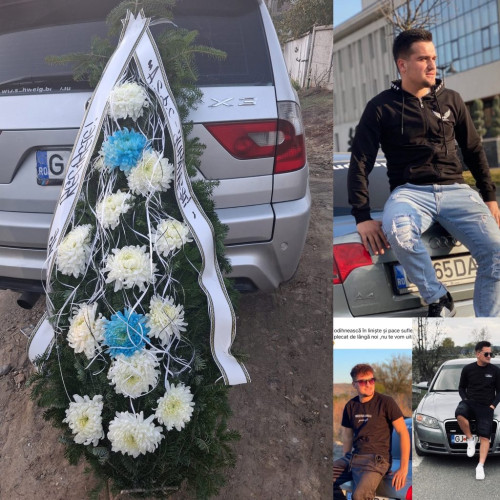 Comunitatea din Plopșoru își ia rămas bun de la tânărul fotbalist Robert Dafinoiu