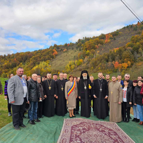 Se pune piatra de temelie pentru biserica Sfântul Ierarh Nicolae din Ghioncani