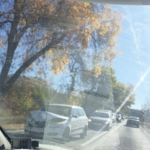 Accident rutier în apropiere de Târgu Jiu fără victime