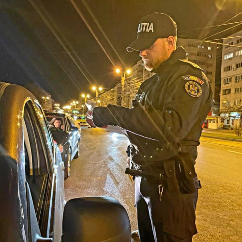 Amplă acțiune polițienească în județul Botoșani pentru prevenirea faptelor antisociale