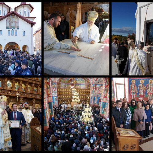 Mitropolitul Nifon a sfințit catedrala Sfântul Voievod Neagoe Basarab din Găești