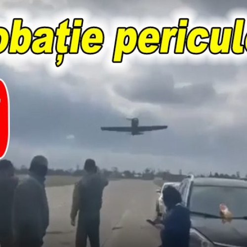 Incident la școala de piloți de la Boboc în timpul unui zbor de instrucție