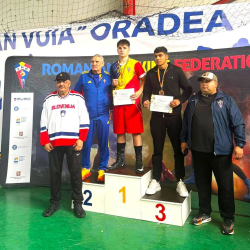 Sașa Maiceanu, medalie de bronz la Campionatul Național de box pentru juniori
