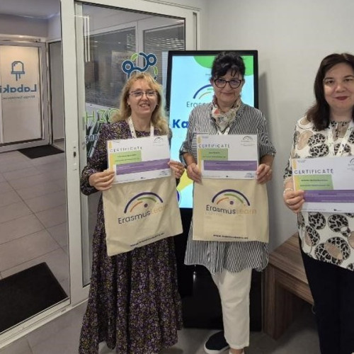 Liceul Dimitrie Cantemir din Iași susține formarea prin cursul Erasmus în Grecia