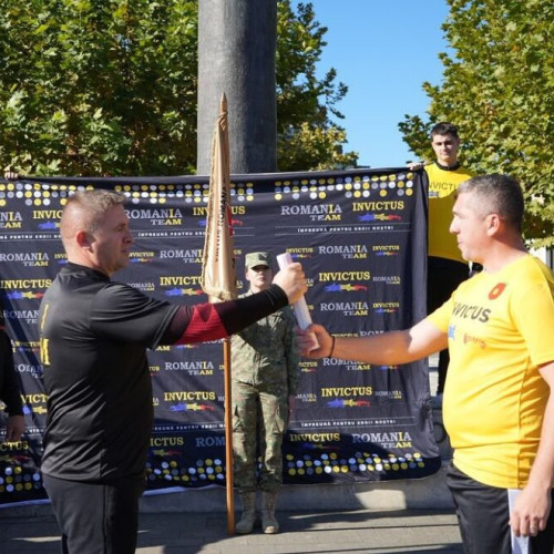 Ștafeta Veteranilor 2024: Drapelul Național parcurs până la Carei în memoria eroilor