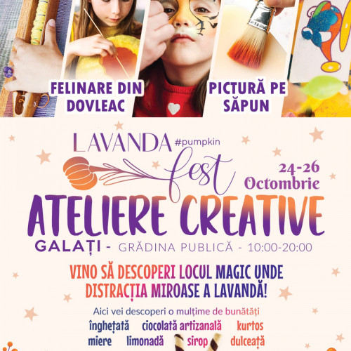 Festivalul Lavanda Pumpkin Fest aduce aromă de lavandă și dovleac la Galați