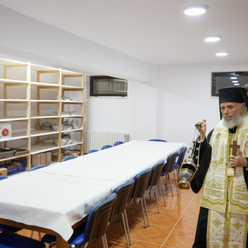 Arhiepiscopul Dunării de Jos a binecuvântat reamenajarea Cantinei sociale „Sf. Nicolae şi Sf. Ioan Gură de Aur”