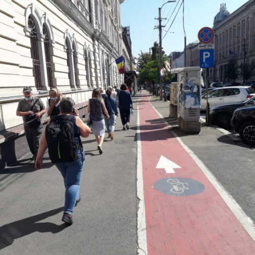 Clujean propune conectarea pistei de biciclete de pe Dorobanților cu Iulius Mall