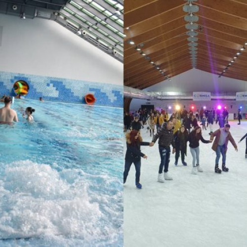Elevii botoșăneni pot participa gratuit la înot și patinaj în fiecare zi de luni