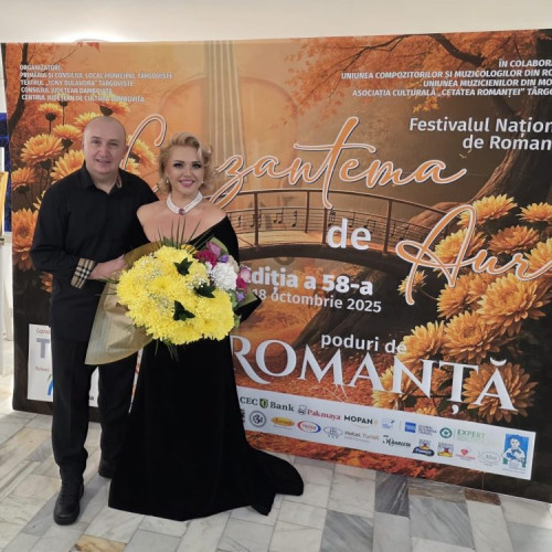Cornelia Rednic a impresionat cu romanțe la Festivalul Crizantema de Aur