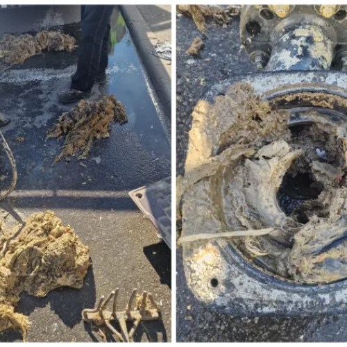 Intervenție urgentă la stația de pompare ape uzate din Florești după blocaj