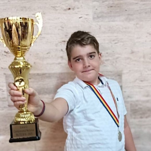 Botoșăneanul Nicolas Cazacu a obținut medalia de argint la Campionatul Național de șah blitz