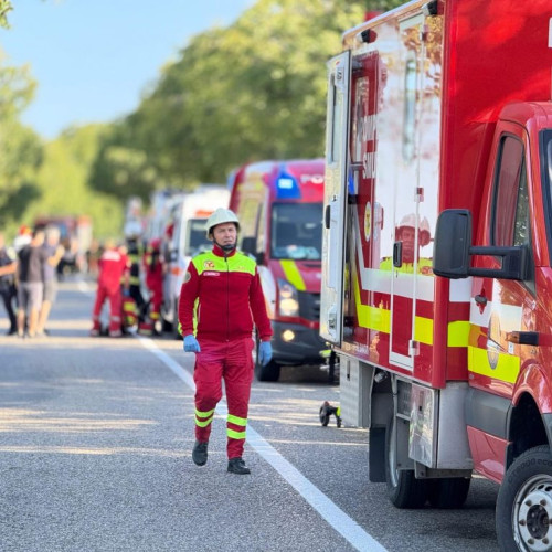 Explozie la o conductă de gaz în curtea unei case din Frăsinet, Teleorman