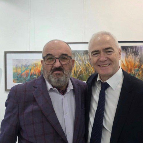 Expoziție de artă la Galeria Nicolae Mantu aduce în prim plan dialogul dintre „Mișcarea eternă” și „Eternitatea contemplării”