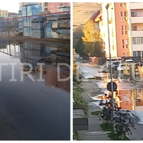 Locuitorii din Florești așteaptă de aproape două luni reparația unei țevi sparte