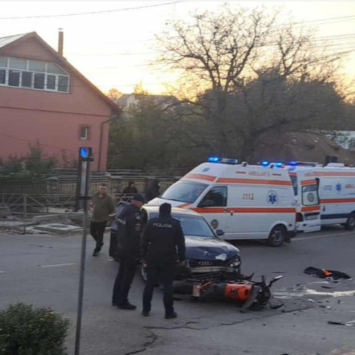 Doi adolescenți răniți grav în accident la Darabani, județul Botoșani