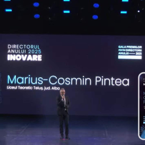 Marius-Cosmin Pintea, directorul anului 2025 la categoria inovație în Alba