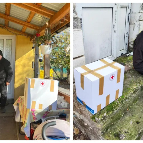 44 de persoane în dificultate sprijinite cu pachete alimentare la Cluj