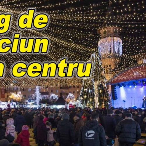 Târgul de Crăciun revine în centrul Buzăului după mai mulți ani