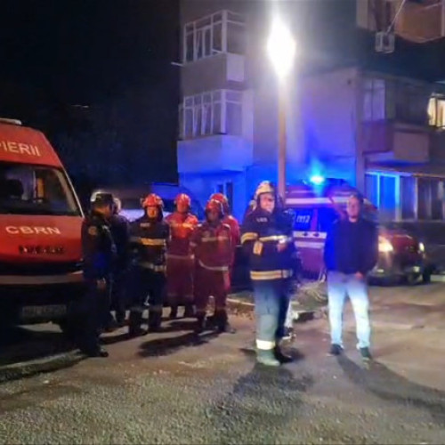 Locuitorii din Caracal rămân fără gaze după evacuarea unui bloc din cauza mirosului puternic