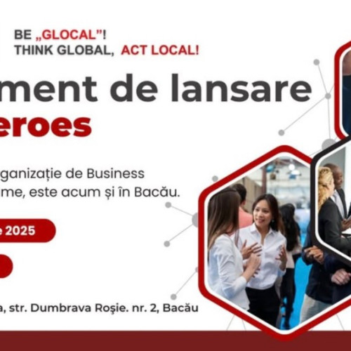 La Bacău va fi lansat grupul BNI Heroes, o comunitate a antreprenorilor locali